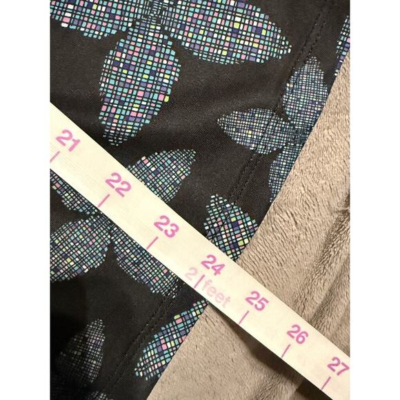 NWT Ben Hogan Medium Women Floral Print Long Sleeve 1/4 Zip Blade Collar Polo - Picture 5 of 7